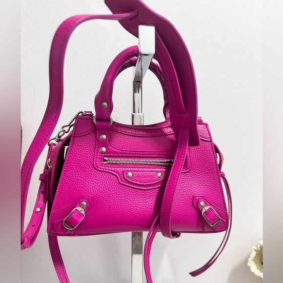 Today only 🍒SALE Balenciaga Neo Classic Mini Top Handle Bag 100 💯 condition - Picture 2 of 14